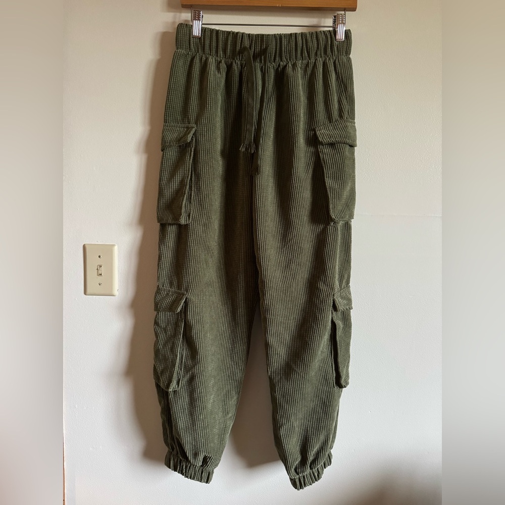 Forever21 Olive Green Cargo Pants